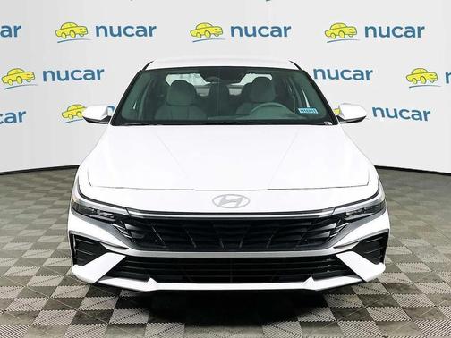 Serenity White 2026 Hyundai ELANTRA HEV Blue