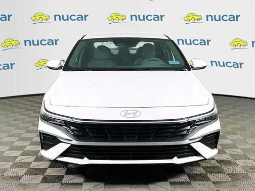 Serenity White 2026 Hyundai ELANTRA HEV Blue
