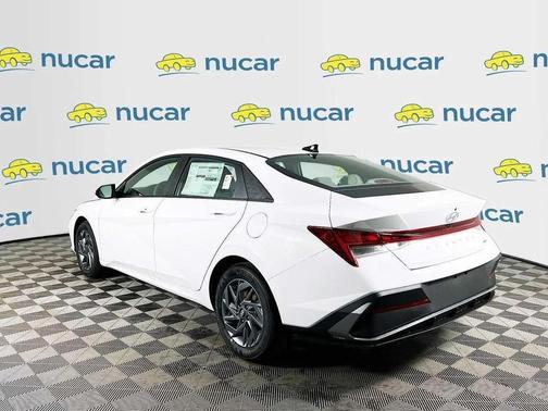 Serenity White 2026 Hyundai ELANTRA HEV Blue