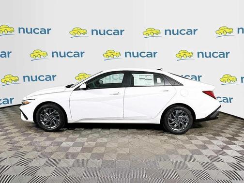 Serenity White 2026 Hyundai ELANTRA HEV Blue