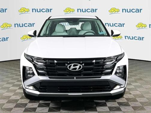 Creamy White Pearl 2026 Hyundai TUCSON Hybrid Blue SE