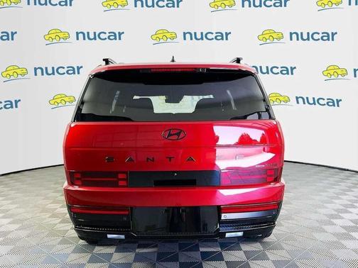 Ultimate Red 2026 Hyundai SANTA FE HEV Calligraphy