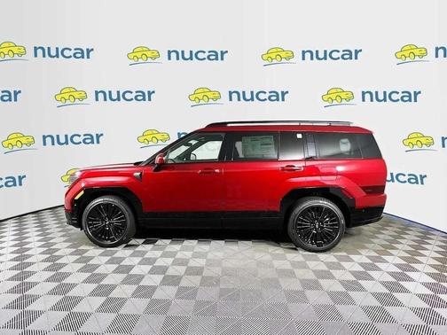 Ultimate Red 2026 Hyundai SANTA FE HEV Calligraphy