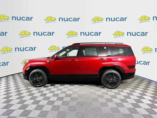 Ultimate Red 2026 Hyundai SANTA FE HEV Calligraphy