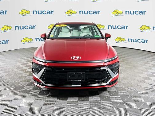 Ultimate red 2025 Hyundai SONATA Hybrid SE