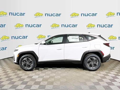 Creamy White Pearl 2026 Hyundai TUCSON Hybrid Blue SE