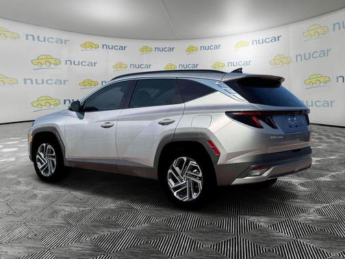 Shimmering Silver 2026 Hyundai TUCSON Hybrid Limited