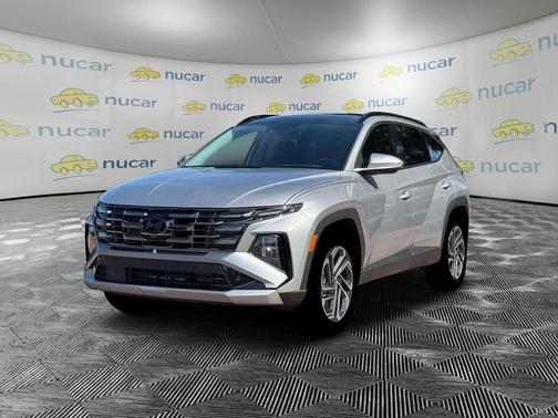 Shimmering Silver 2026 Hyundai TUCSON Hybrid Limited