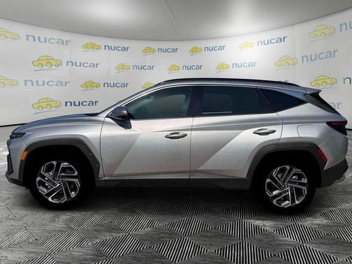 Shimmering Silver 2026 Hyundai TUCSON Hybrid Limited