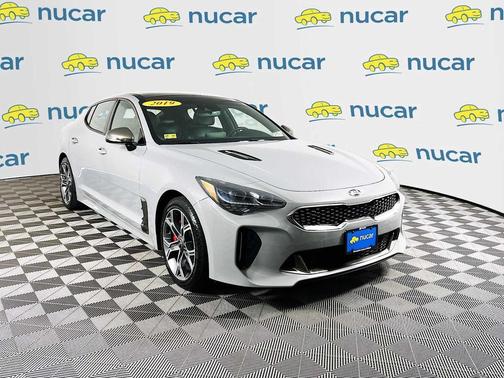 Ceramic Silver 2019 Kia Stinger GT1