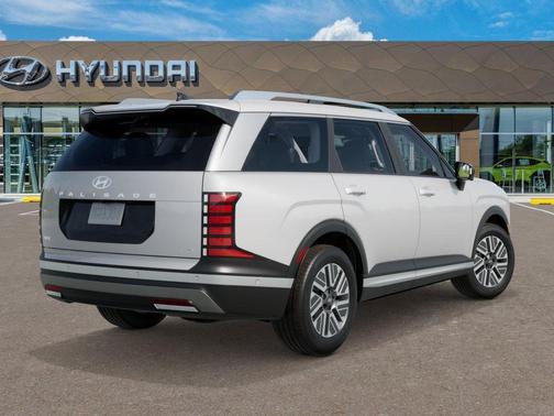 Creamy White Pearl 2026 Hyundai Palisade Hybrid SEL Premium 7P