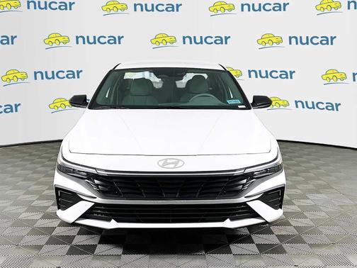 Serenity White 2025 Hyundai ELANTRA Sport