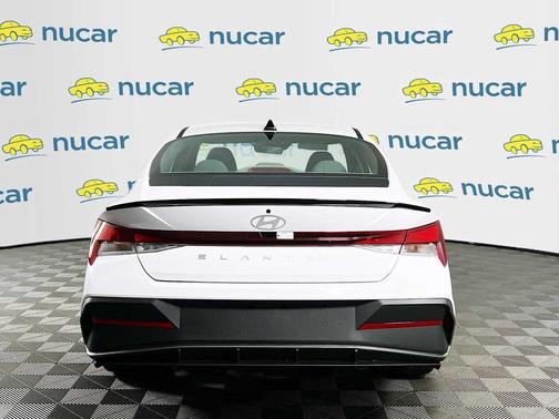Serenity White 2025 Hyundai ELANTRA Sport