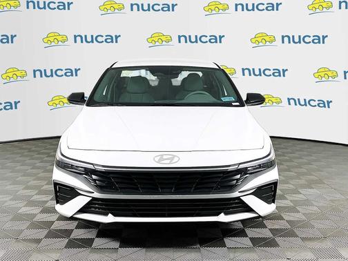 Serenity White 2025 Hyundai ELANTRA Sport