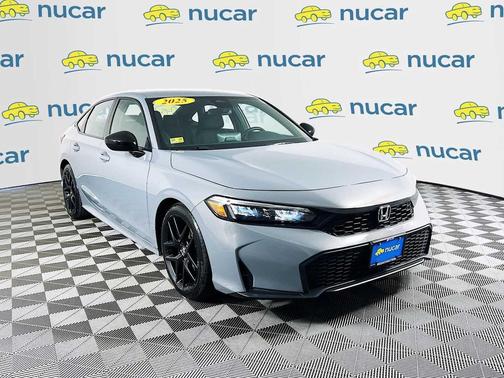 Gray 2025 Honda Civic Sport