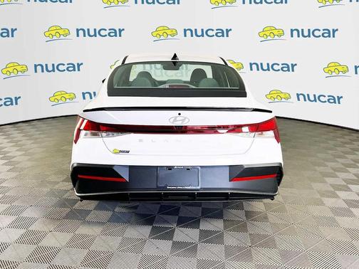 Serenity White 2025 Hyundai ELANTRA Sport