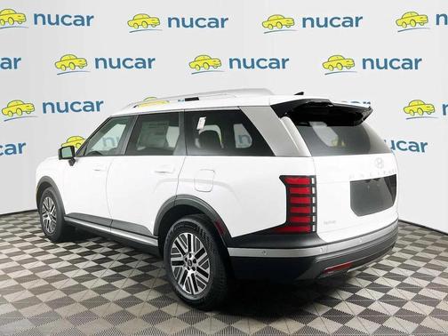 Creamy White Pearl 2026 Hyundai Palisade Hybrid SEL Premium 7P