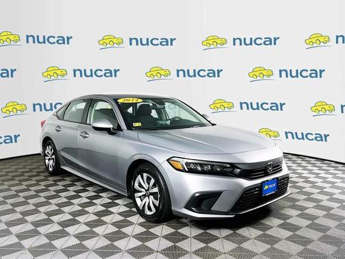 Lunar Silver Metallic 2024 Honda Civic LX