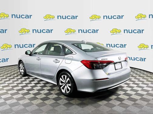 Lunar Silver Metallic 2024 Honda Civic LX