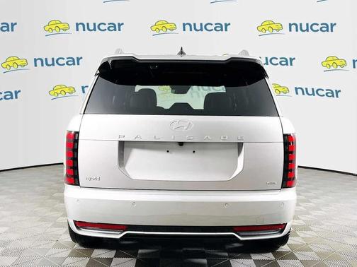 Typhoon Silver Metallic 2026 Hyundai Palisade Hybrid Calligraphy