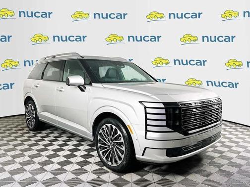 Typhoon Silver Metallic 2026 Hyundai Palisade Hybrid Calligraphy