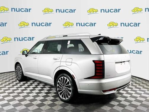 Typhoon Silver Metallic 2026 Hyundai Palisade Hybrid Calligraphy