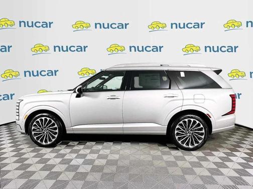 Typhoon Silver Metallic 2026 Hyundai Palisade Hybrid Calligraphy