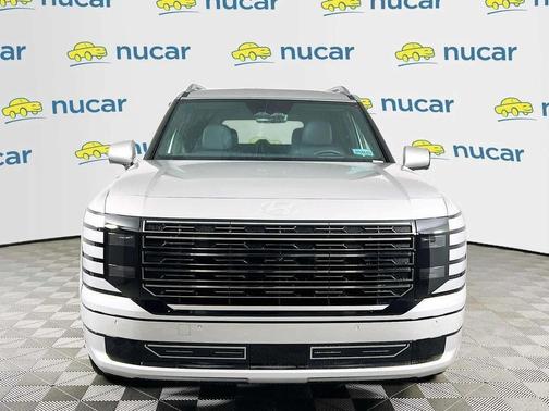 Typhoon Silver Metallic 2026 Hyundai Palisade Hybrid Calligraphy
