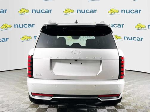 Typhoon Silver Metallic 2026 Hyundai Palisade Hybrid Calligraphy