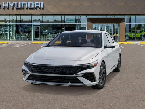 Serenity White 2026 Hyundai ELANTRA HEV Blue
