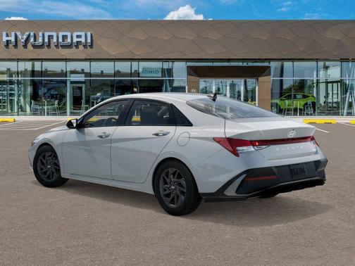 Serenity White 2026 Hyundai ELANTRA HEV Blue