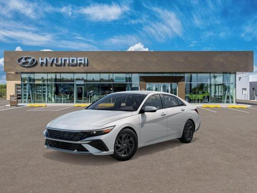 Serenity White 2026 Hyundai ELANTRA HEV Blue