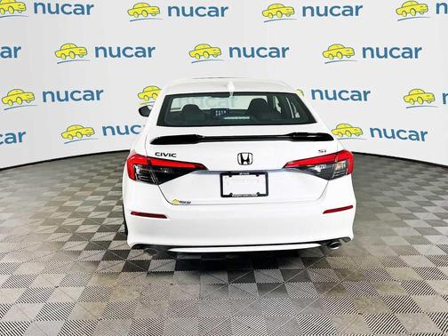 Platinum White Pearl 2024 Honda Civic Si Base