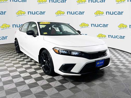 Platinum White Pearl 2024 Honda Civic Si Base