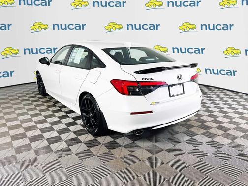 Platinum White Pearl 2024 Honda Civic Si Base