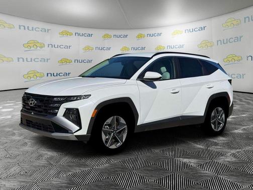 Creamy White Pearl 2026 Hyundai TUCSON Hybrid SEL