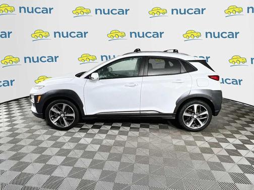 Chalk White 2021 Hyundai KONA Ultimate
