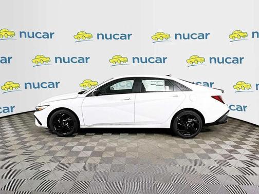 Serenity White 2026 Hyundai ELANTRA Sport