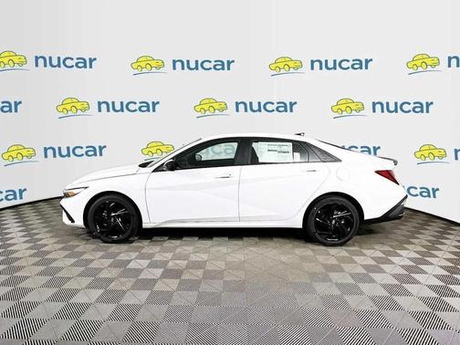Serenity White 2026 Hyundai ELANTRA Sport