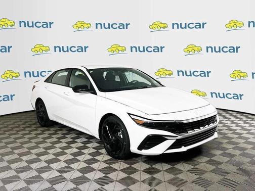 Serenity White 2026 Hyundai ELANTRA Sport