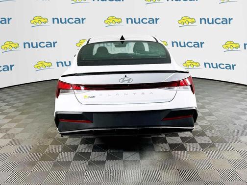 Serenity White 2025 Hyundai ELANTRA Sport