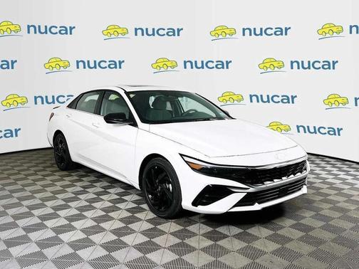 Serenity White 2026 Hyundai ELANTRA Sport