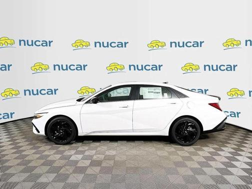 Serenity White 2026 Hyundai ELANTRA Sport