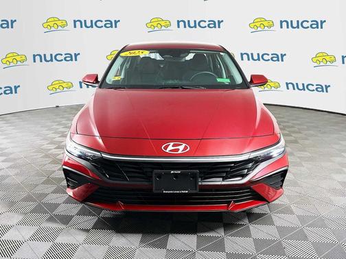 Ultimate Red 2025 Hyundai ELANTRA HEV Blue