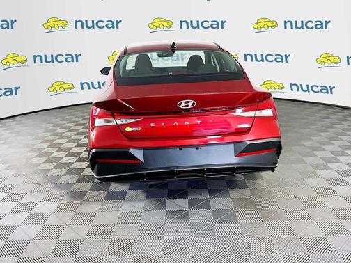 Ultimate Red 2025 Hyundai ELANTRA HEV Blue