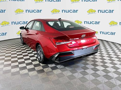 Ultimate Red 2025 Hyundai ELANTRA HEV Blue