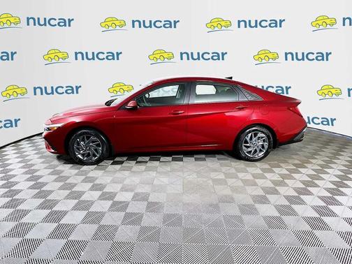 Ultimate Red 2025 Hyundai ELANTRA HEV Blue