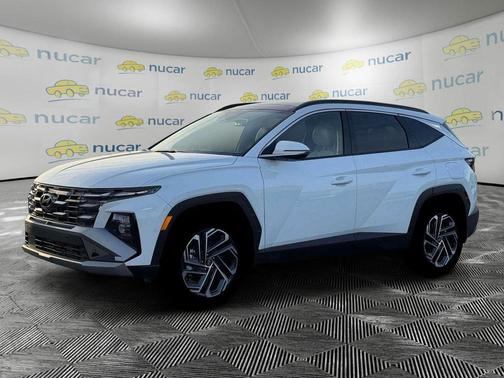 Creamy White Pearl 2026 Hyundai TUCSON Hybrid Limited