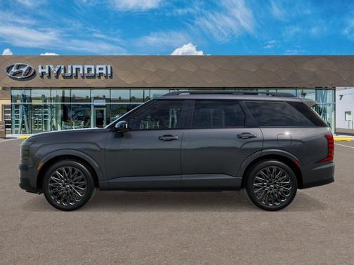 Ecotronic Gray Pearl 2027 Hyundai Palisade Hybrid Calligraphy Black Ink