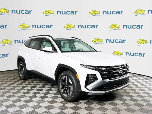 Creamy White Pearl 2026 Hyundai TUCSON Hybrid SEL